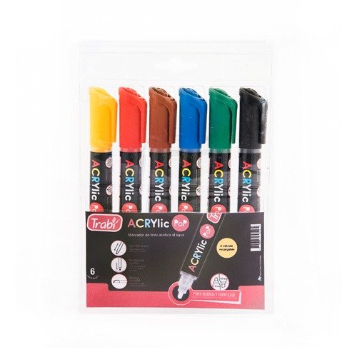 Producto - Marcadors acrilicos Trabi 2/4mm