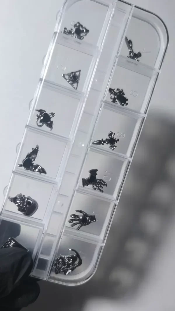 Producto - Dijes Goticos x12 apliques