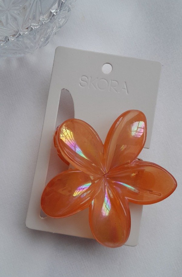 Producto - BROCHE HAWAIANO NARANJA