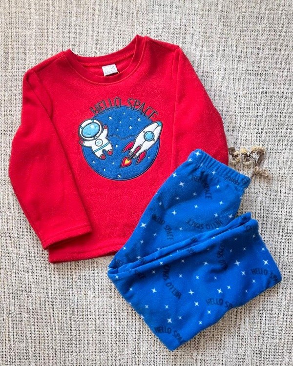 Producto - PIJAMA IMPORTADO COHETE MICROPOLAR
