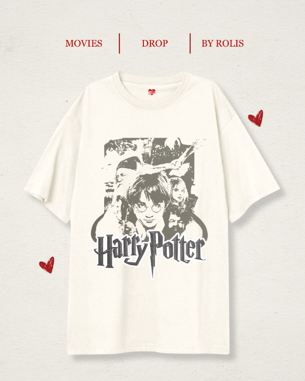 Remera Harry Potter oversize