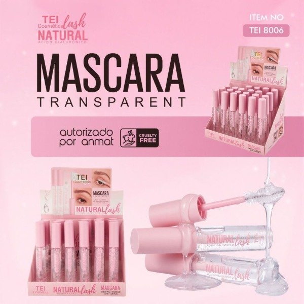 Producto - Mascara Pestañas Transparente Natural Look - TEI - 3