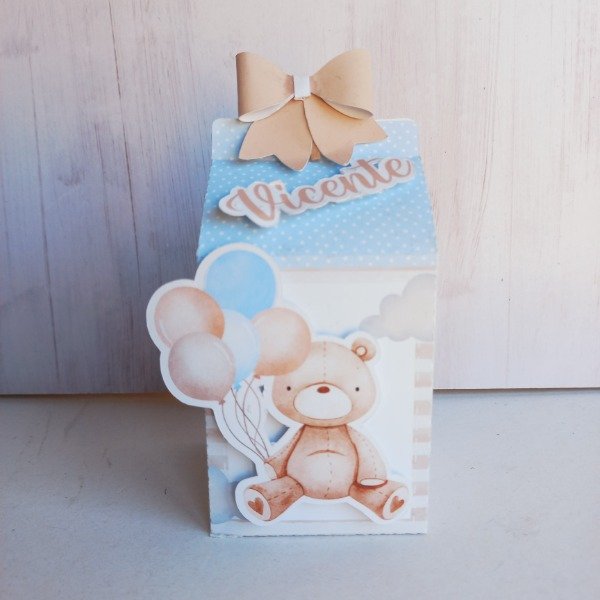 Producto - 5 milk box 3D Osito