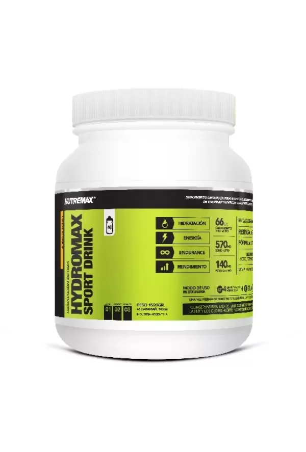 Producto - HYDROMAX SPORT DRINK 1520GR NUTREMAX