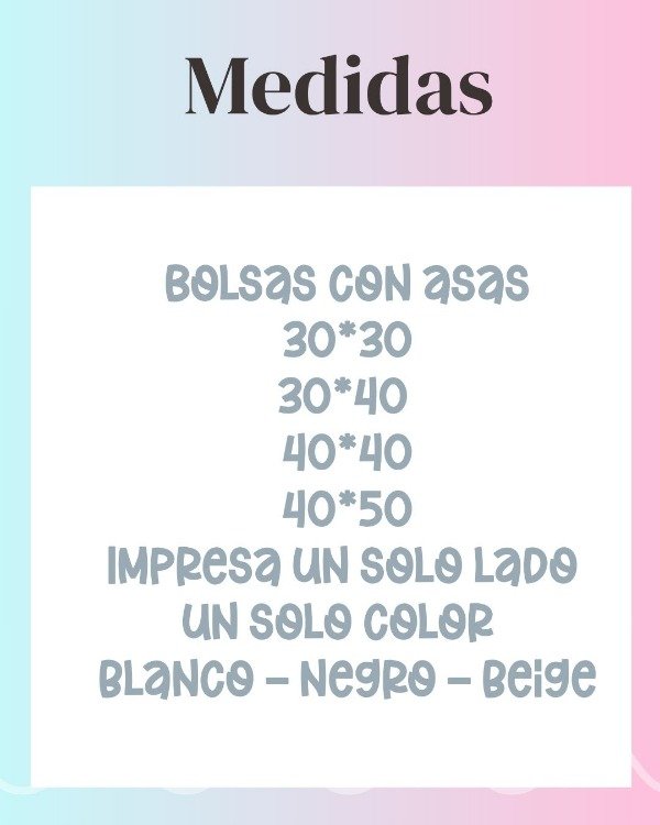 Producto - Kit Esencial - Bolsas de Friselina con Asas y tags - 3