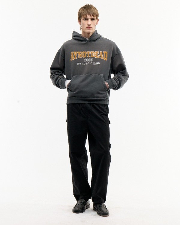 Producto - Hoodie College Negrido Ay Not Dead - 1