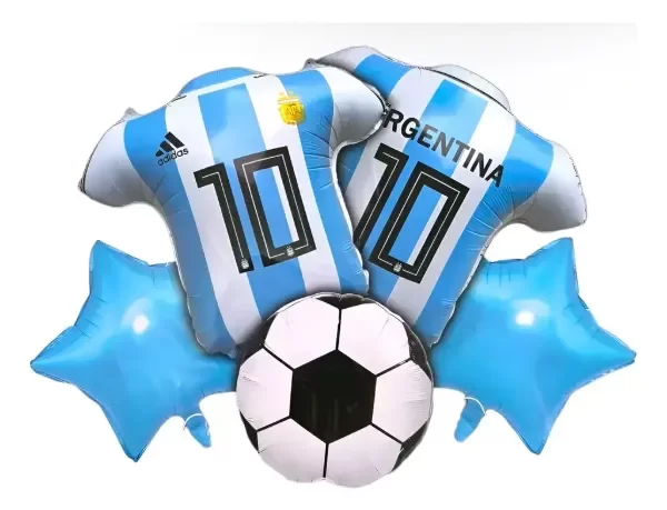 Producto - Set Globo x5 Camiseta Argentina