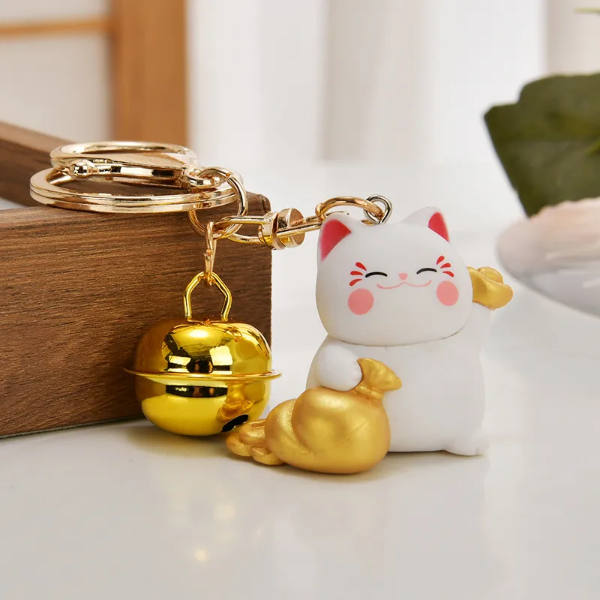 Producto - Llavero Gatito de la suerte 4