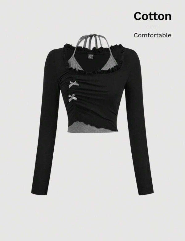 Producto - Top manga larga y2k