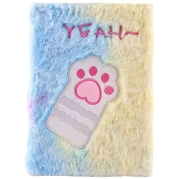 Producto - Cuaderno Peluche Huellita A5
