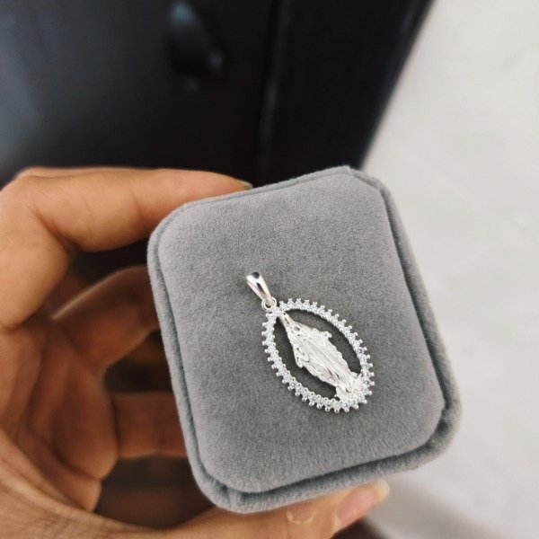 Producto - Dije Virgen Medalla Milagrosa "sin cadena" (#692) - 1