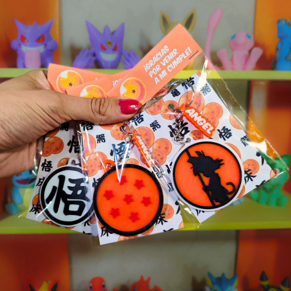Producto - Souvenirs Dragon Ball pack varios diseños y cantidades