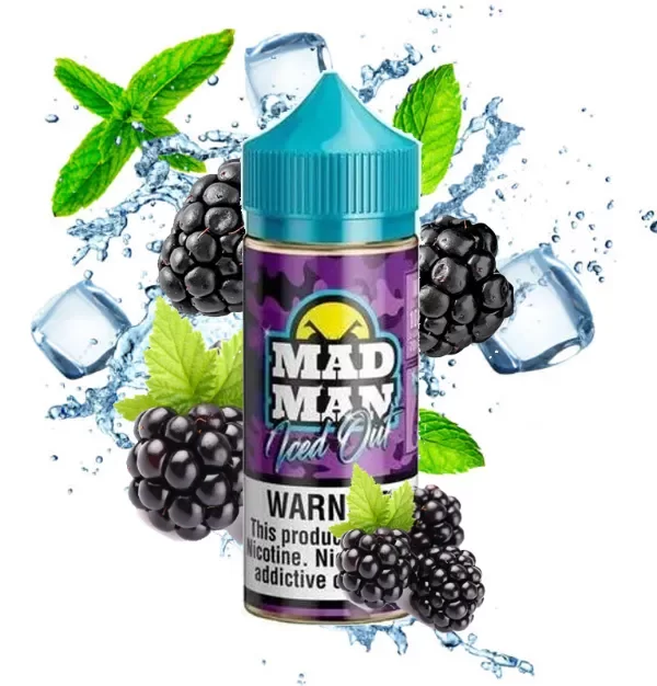Producto - (FREEBASE) MAD MAN - 100ML 03MG - BLACKBERRY ICE