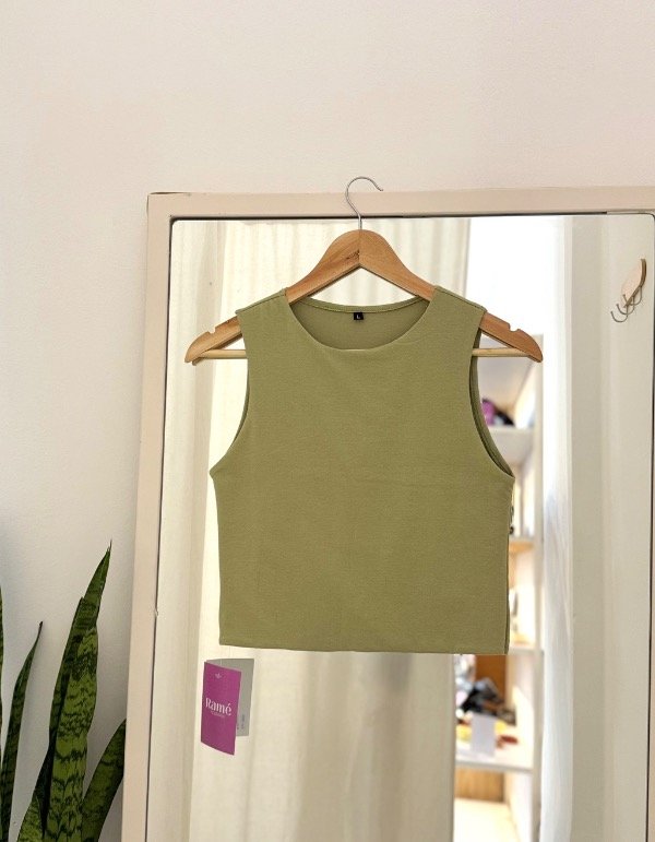 Producto - Musculosa Gio Verde Pistacho