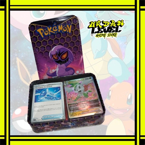 Producto - Cartas Pokemon Lata Pokemon Familiar Pf.03