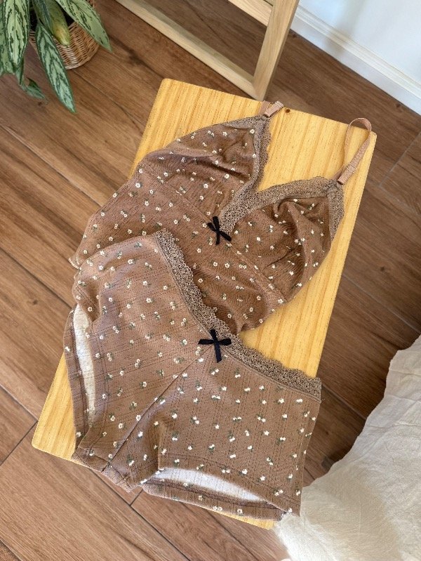Producto - Pijama ALICE (camel) - 0