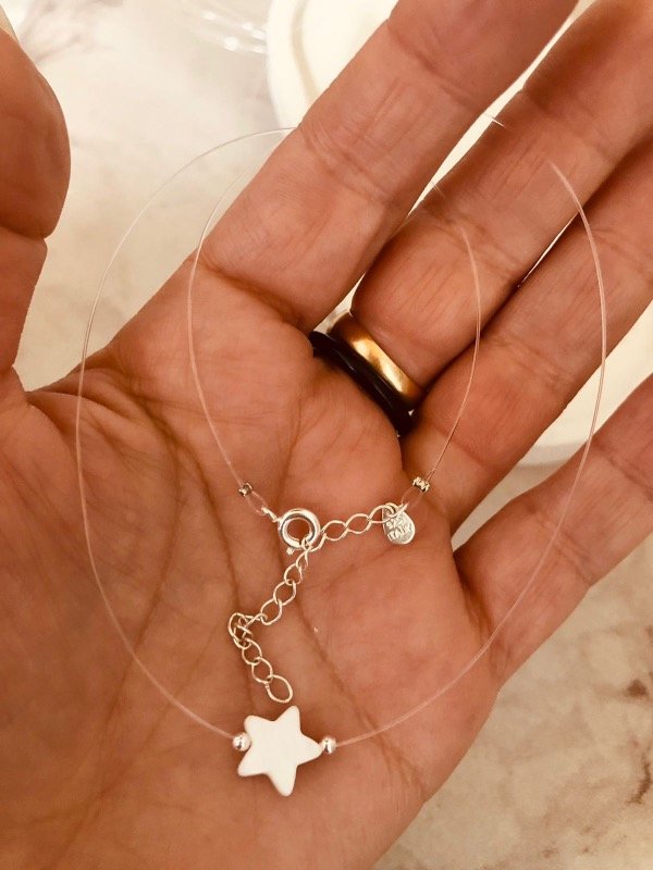 Producto - Tanzita Star nácar con extensión Plata