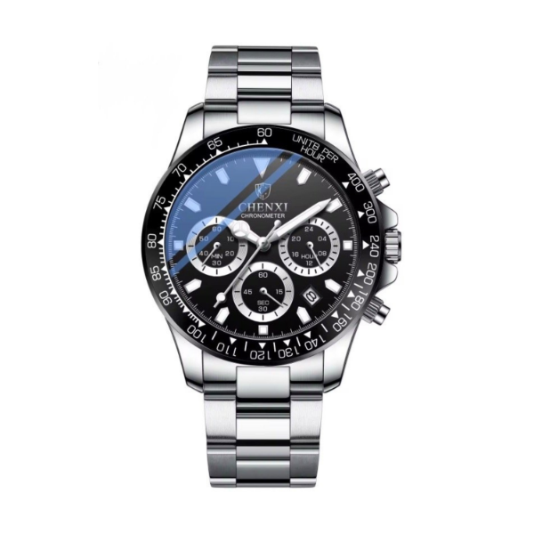 Producto - Chenxi Daytona Plateado Cara Negra