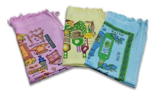 Producto - Docena repasador fleco algodón eco