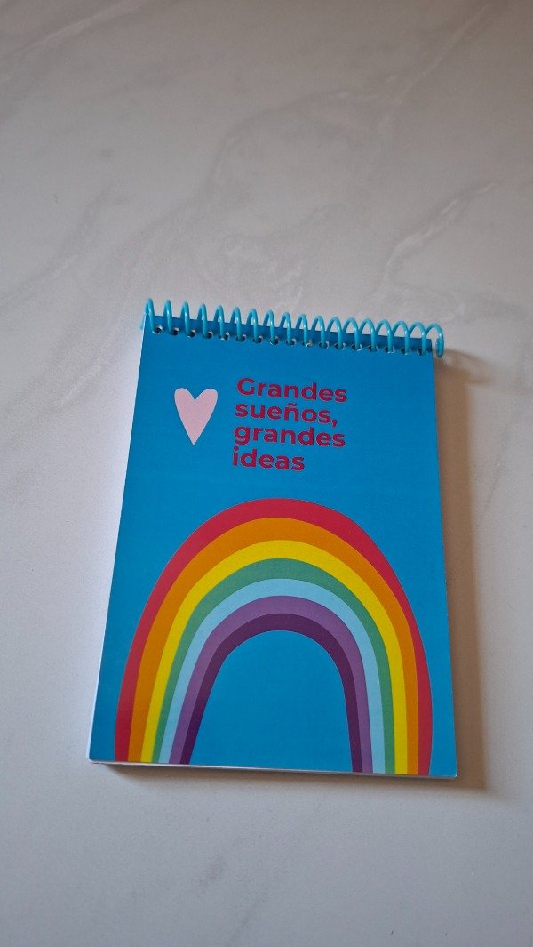 Producto - Libreta "Grandes sueños, grandes ideas"
