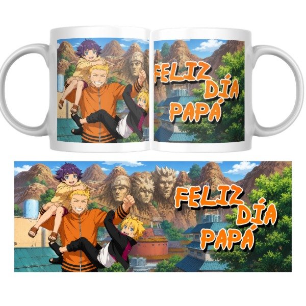 Producto - Taza - Dia del padre - Feliz dia Papá (Naruto)