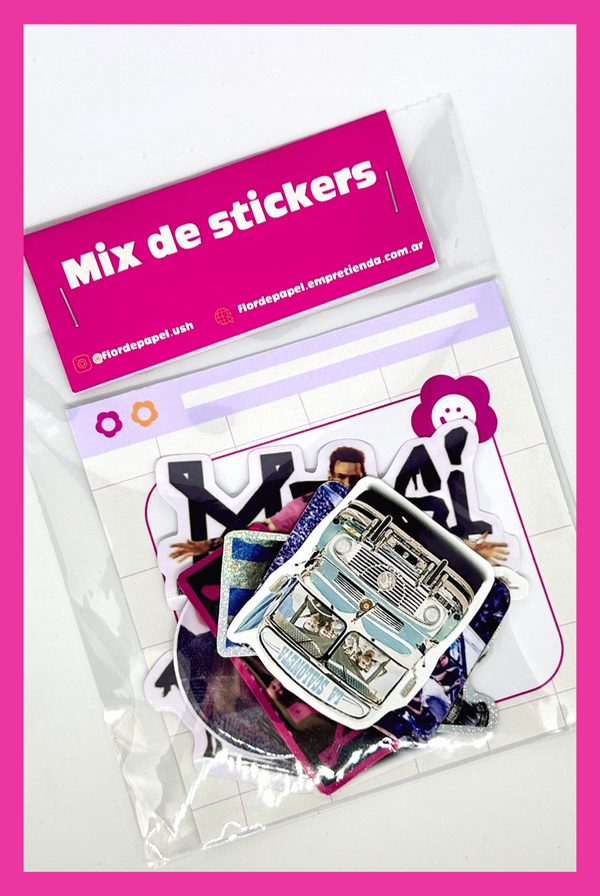 Producto - Mix de stickers futbol Argentina