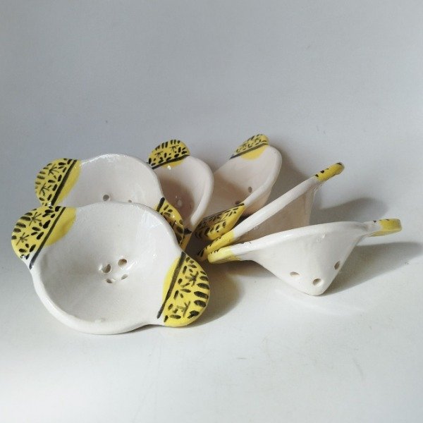 Producto - INFUSOR PARA TE X UD " Bohemia amarillo"