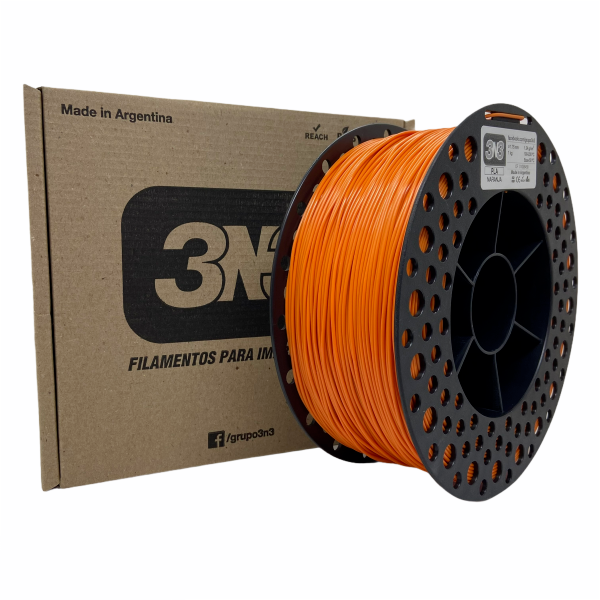 Producto - PLA Naranja 1.75 mm 1kg - 3N3