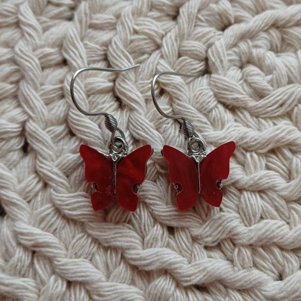 Producto - Aro mariposa roja