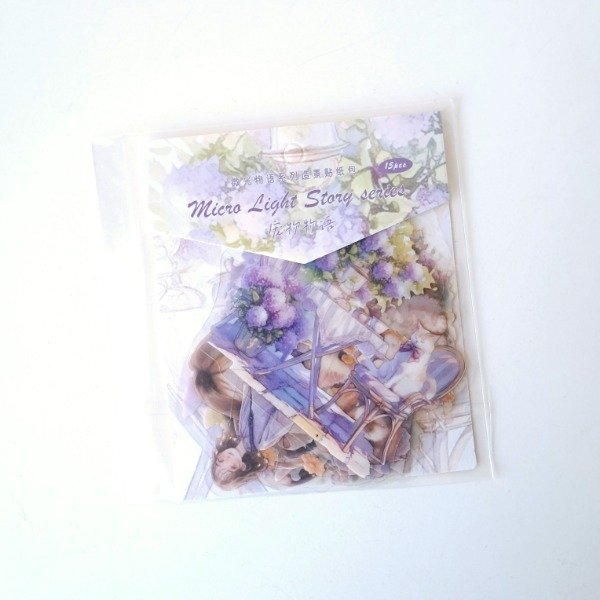 Producto - Set de 15 stickers transparentes - Pet Story