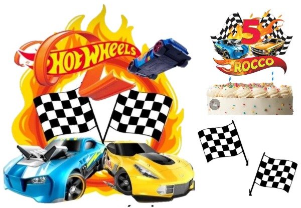 Producto - LAMINA HOT WHEELS TIPO TOPPER
