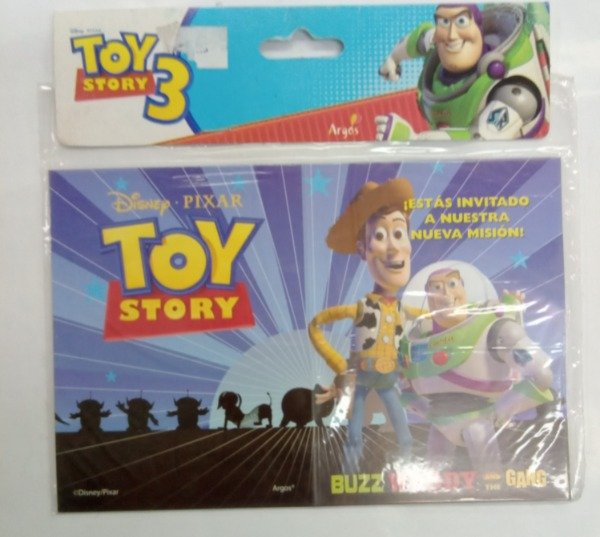 Producto - Invitación Toy Story 3 x 10u.