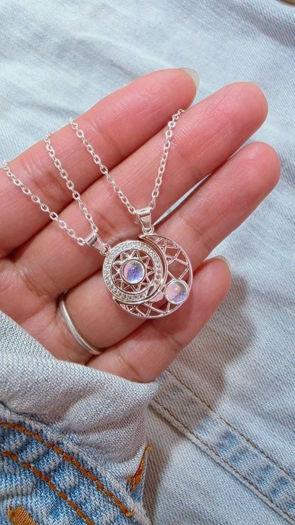 Producto - Collar luna y sol AB