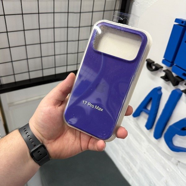 Producto - Silicone Case Violeta - iPhone 17 Pro Max