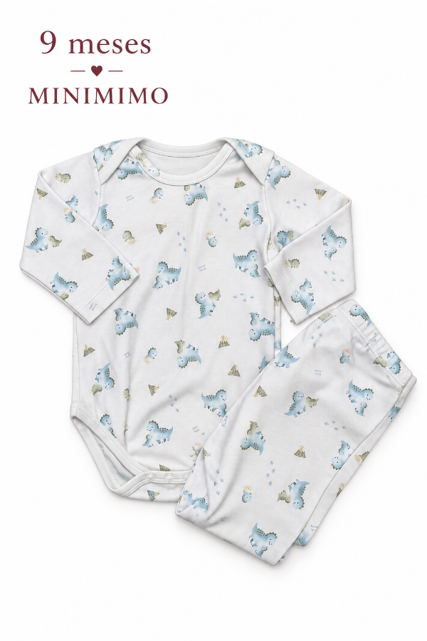Producto - Conjunto body y pantalon Minimimo 9 meses - 0