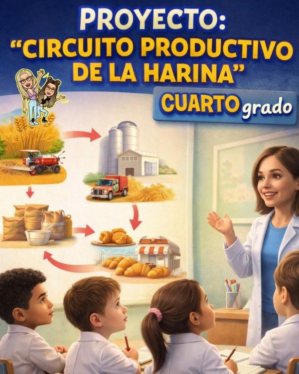 Producto - PROYECTO. CIRCUITO PRODUCTIVO DE LA HARINA. CUARTO GRADO