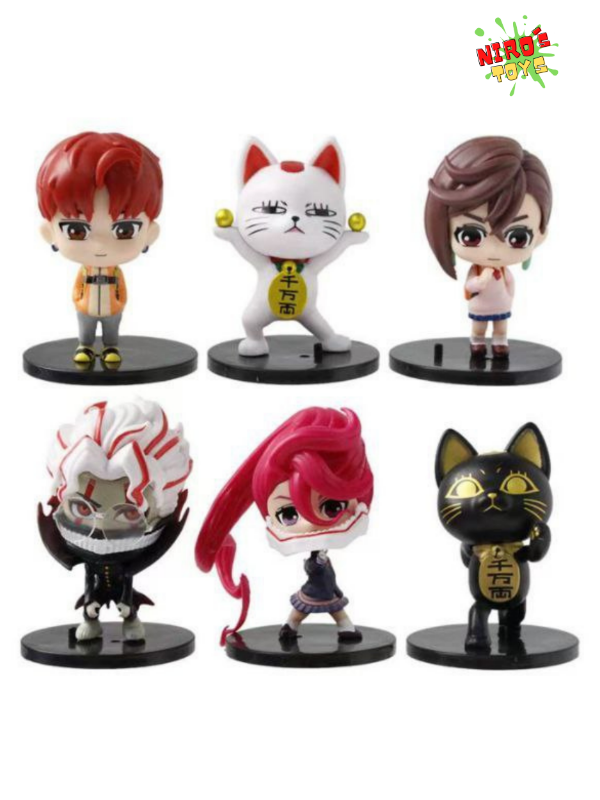 Producto - Dan Da Dan set x6 (9cm) Mod. 28 - Figura Dragon Ball - Nirostoys