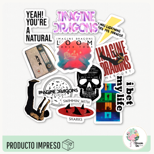Producto - Stickers Imagine Dragons