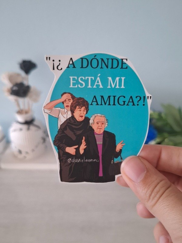 Producto - Stickers random ilustrados  - "Esperando la carroza" 012