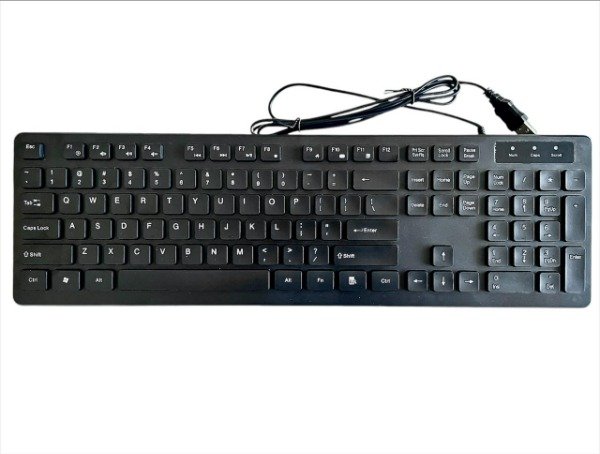 Producto - Teclado Multimedia Teclas Planas Cilíndricas Simil Dell kb216