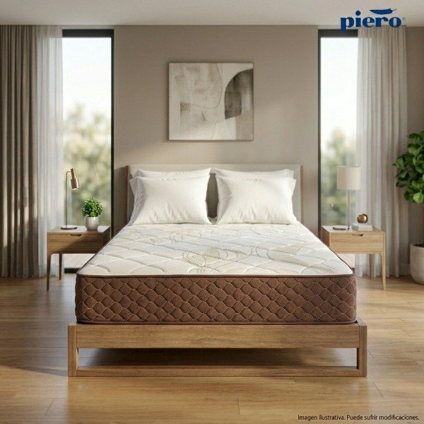Producto - Colchón Piero Nirvana 200x160 + 2 Almohadas de regalo - 0