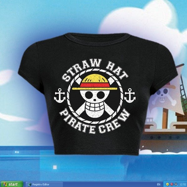 Producto - STRAW HAT PIRATE CREW - Baby tee