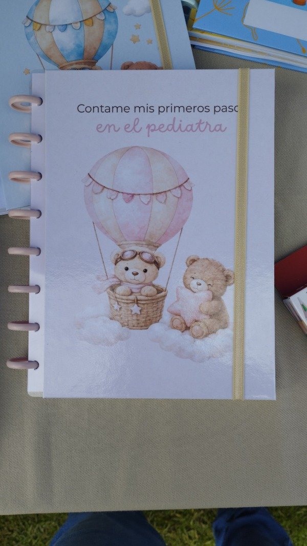 Producto - Contame mis primeros pasos en el pediatra rosa