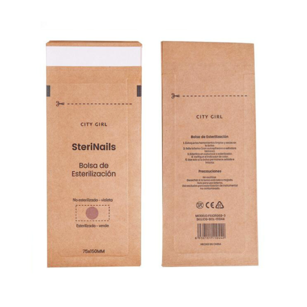 Producto - BOLSA ESTERILIZAR CITY GIRL 75X150MM - 10 UNIDADES -