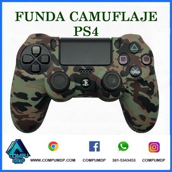 Producto - FUNDA SILICONA CAMUFLAJE PS4..