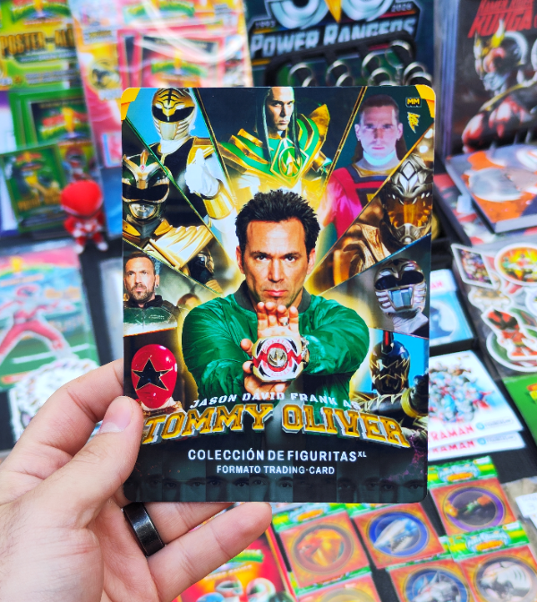 Producto - Super Sobre / Tommy Oliver Pack x18 Stickers Traiding Cards. - 3