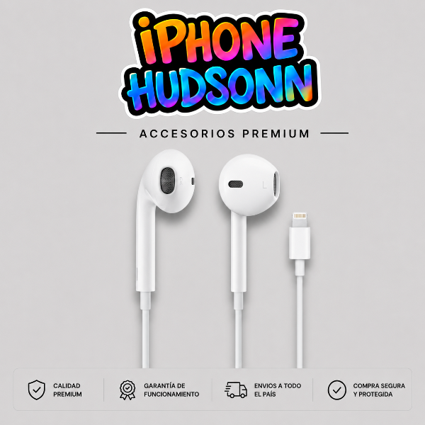 Producto - Auriculares Apple Earpods Conector Lightning Original - 0
