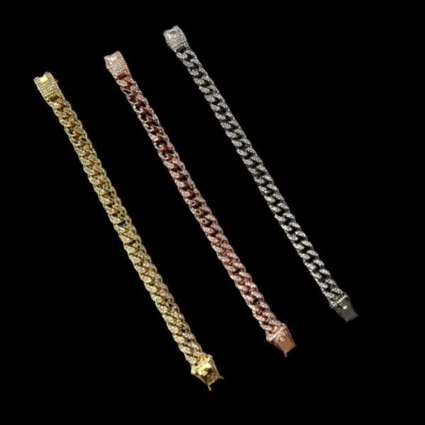 Producto - PULSERA CUBANA HOMBRE San8500-3001-FLVGEO