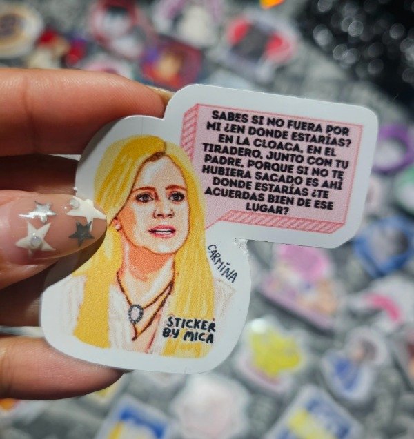 Producto - Sticker carmina