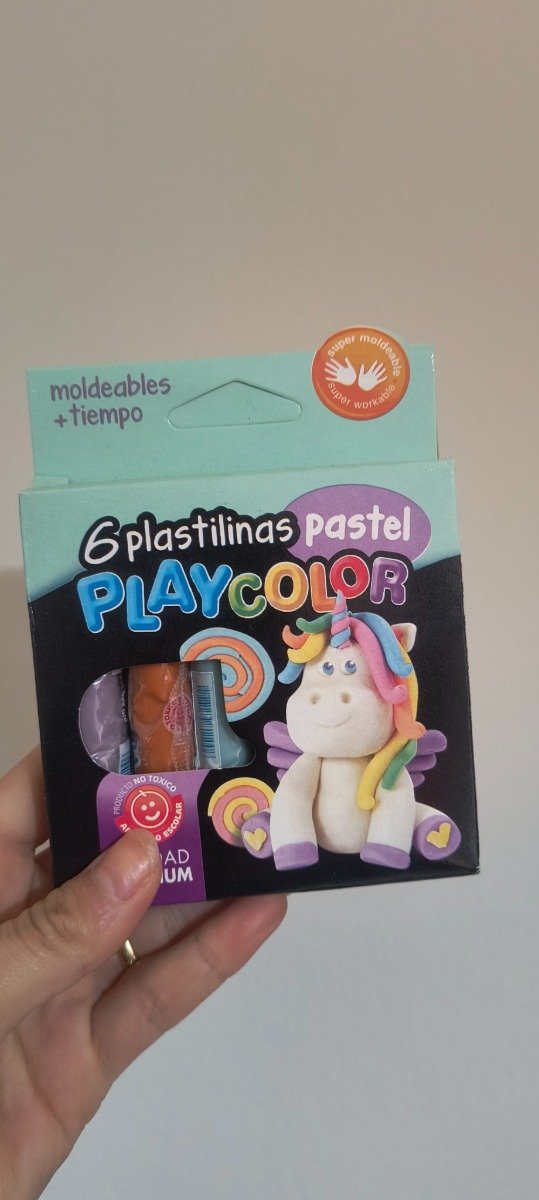 Producto - Plastilinas color pastel x 6 unid